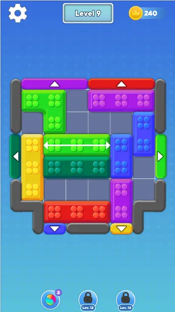 Цветовая Блочная Затворка Screenshot 2