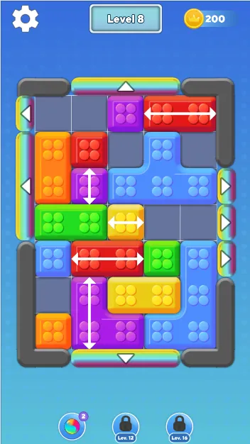 Цветовая Блочная Затворка Screenshot 4